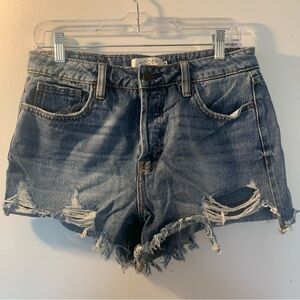 Hidden Distressed Jean Sorts Size Medium Vintage Style Casual Vacation Boho Cute